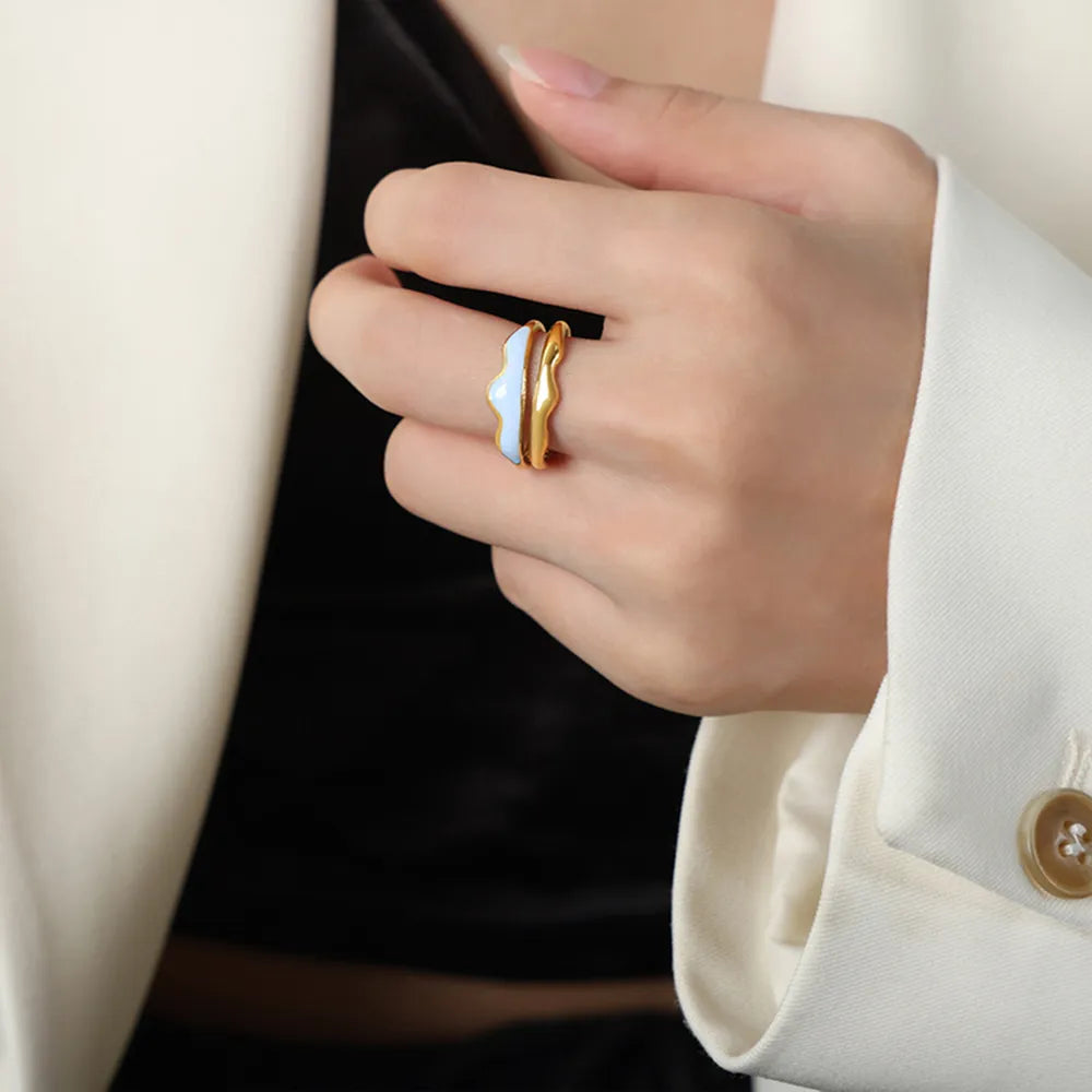 18K Gold-Plated Open Ring - Lilixa.store