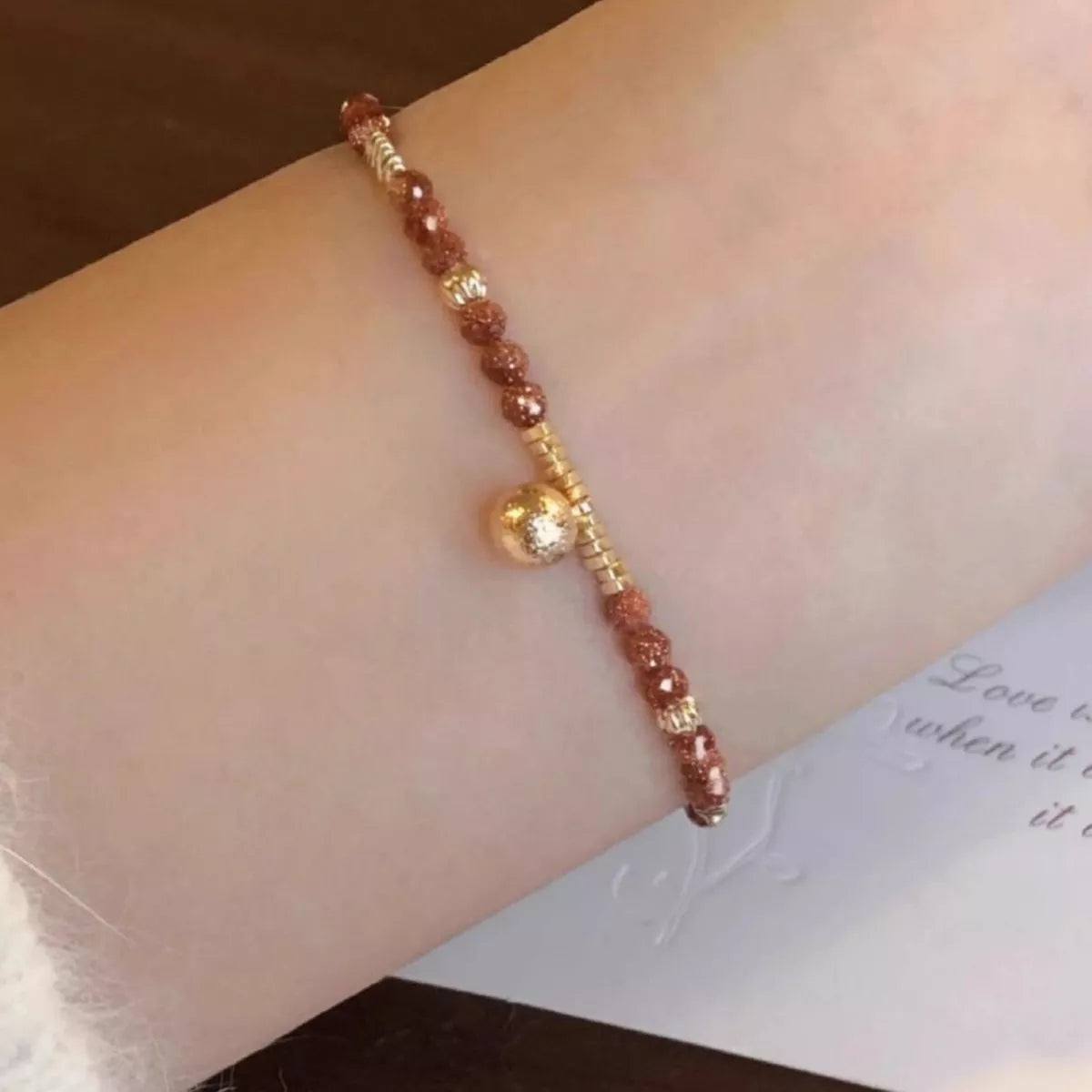 Lightweight Beaded Charm Bracelet - Lilixa.store