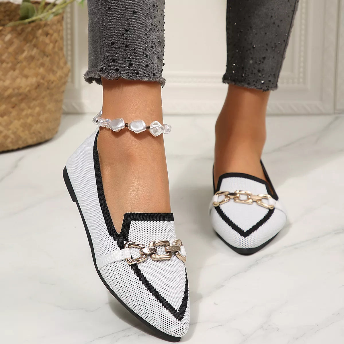 Point Toe Slip-Ons - Lilixa.store