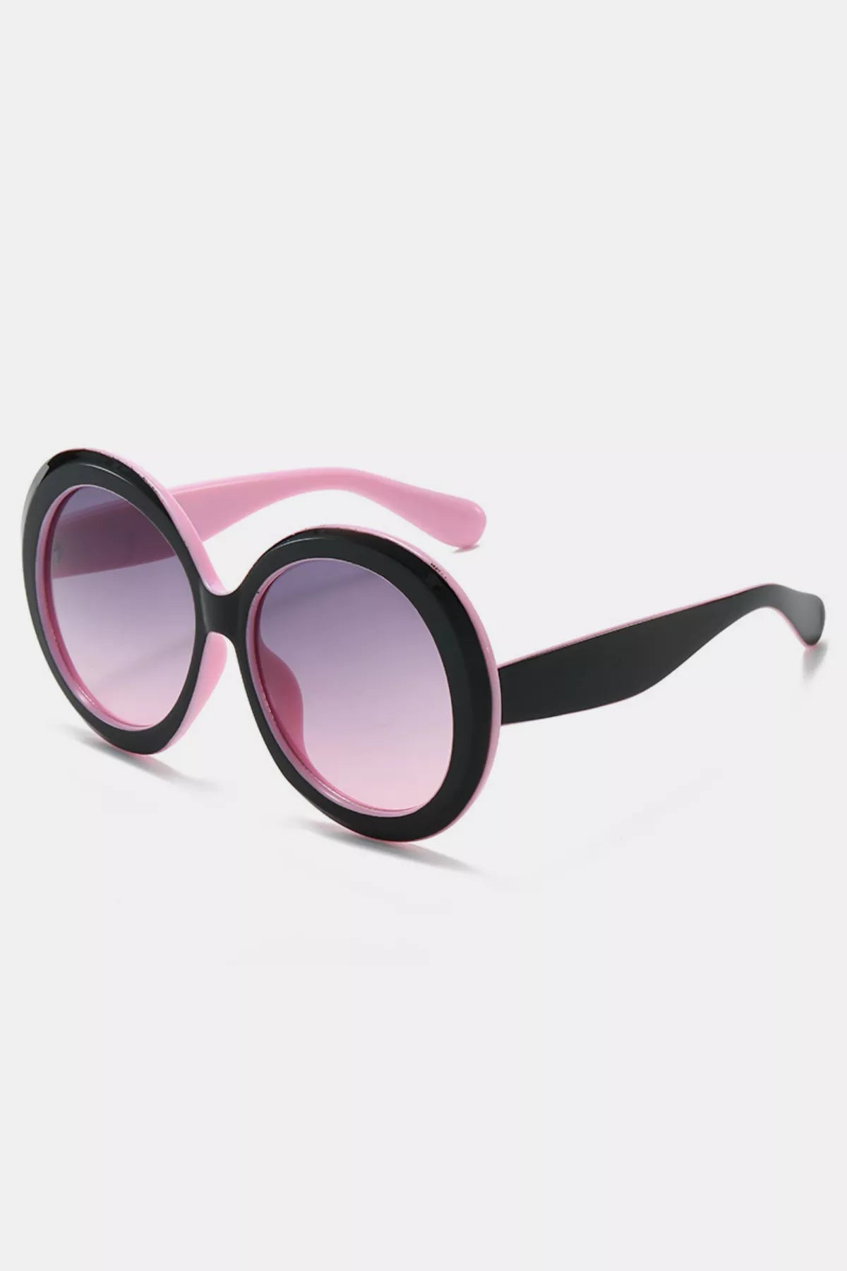 Oversized Round Frame Fashion Sunglasses - Lilixa.store