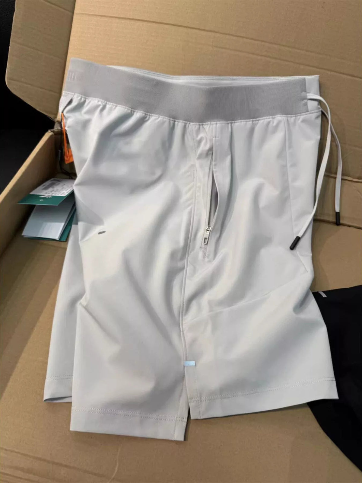 Men's Plus Size Lightweight Athletic Shorts with Drawstring Waist - Lilixa.store