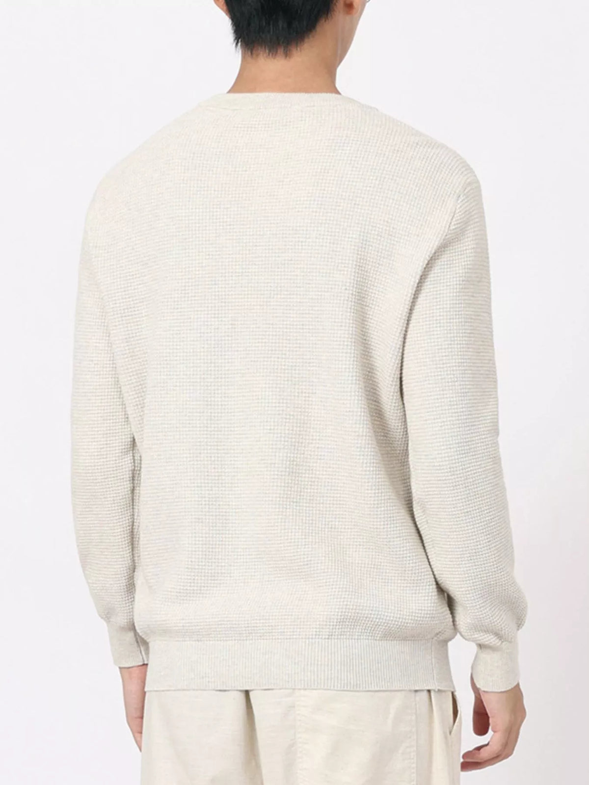Men's Plus Size Button Detail Waffle Knit Top - Lilixa.store