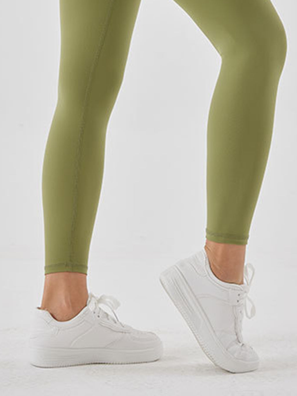 Wide Waistband Sports Leggings - Lilixa.store