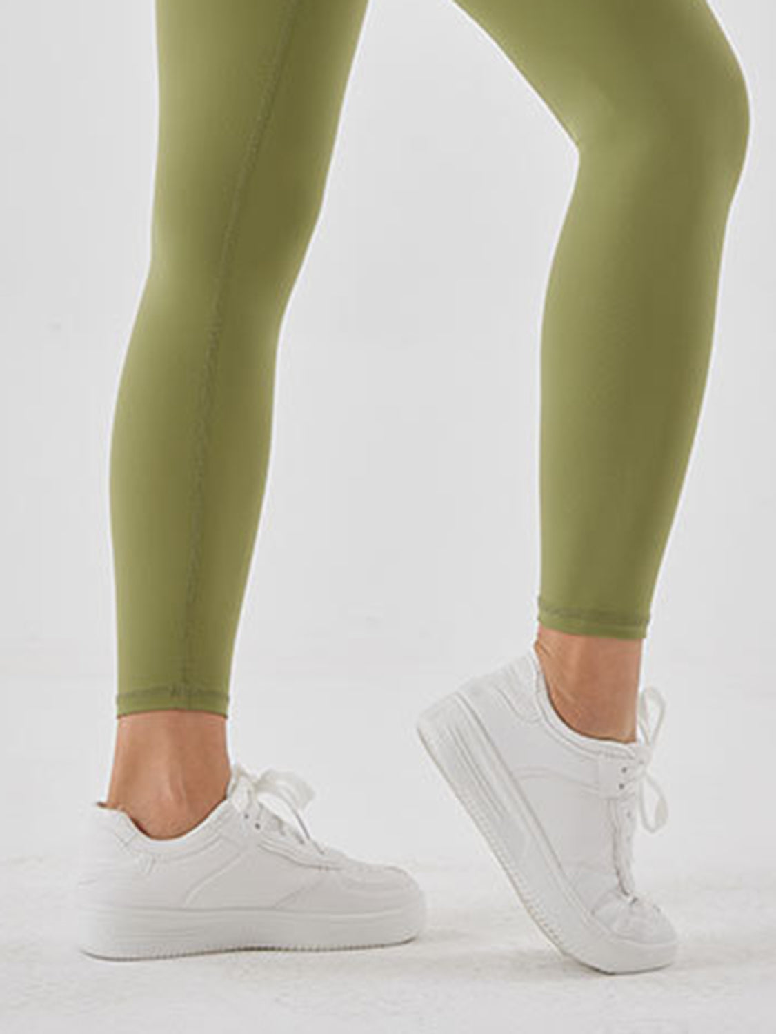 Wide Waistband Sports Leggings - Lilixa.store