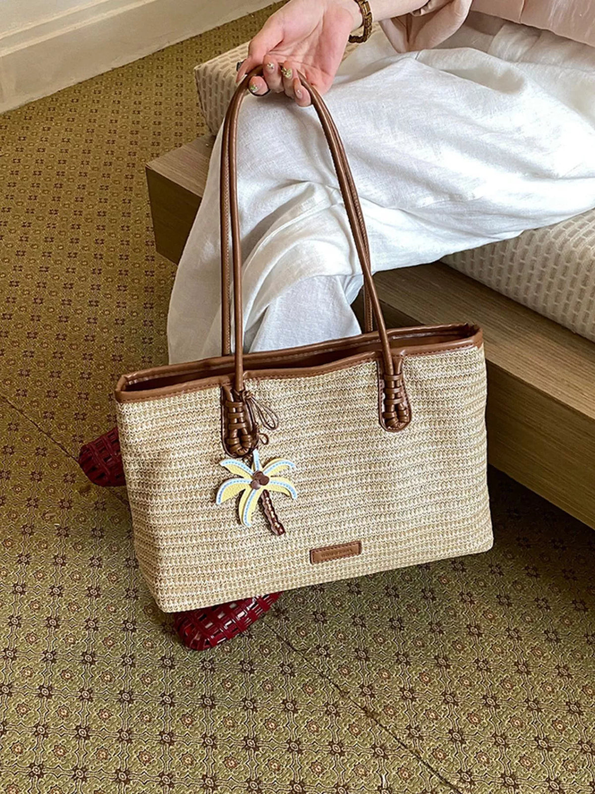 Straw Woven Shoulder Bag - Lilixa.store