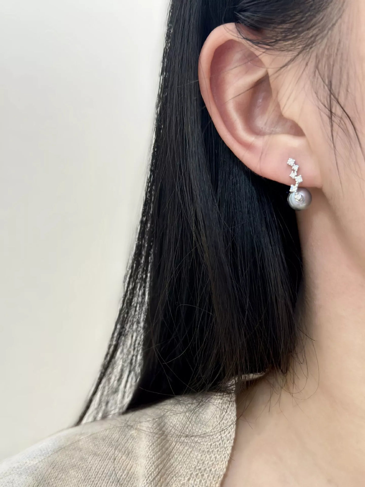 925 Sterling Silver Zircon Earrings