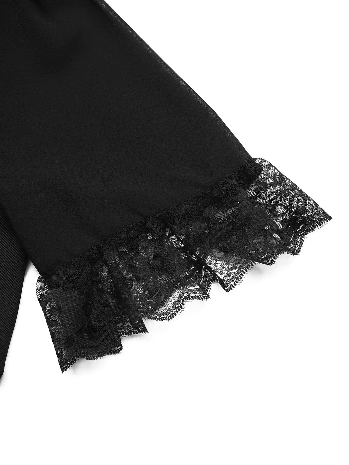 Lace Detail Double Breasted Blazer Dress - Lilixa.store