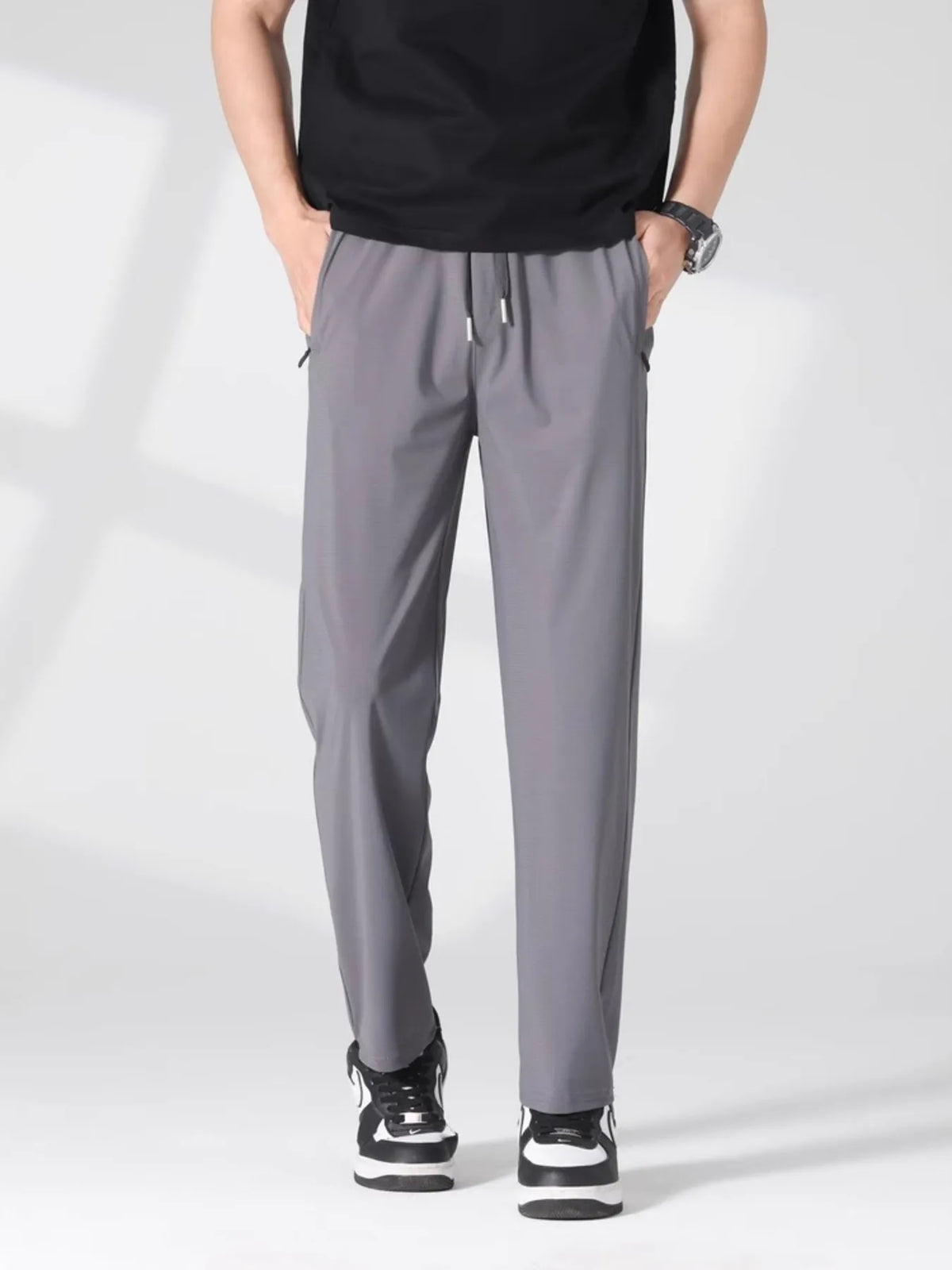 Men's Plus Size Casual Lightweight Quick-Dry Pants - Lilixa.store