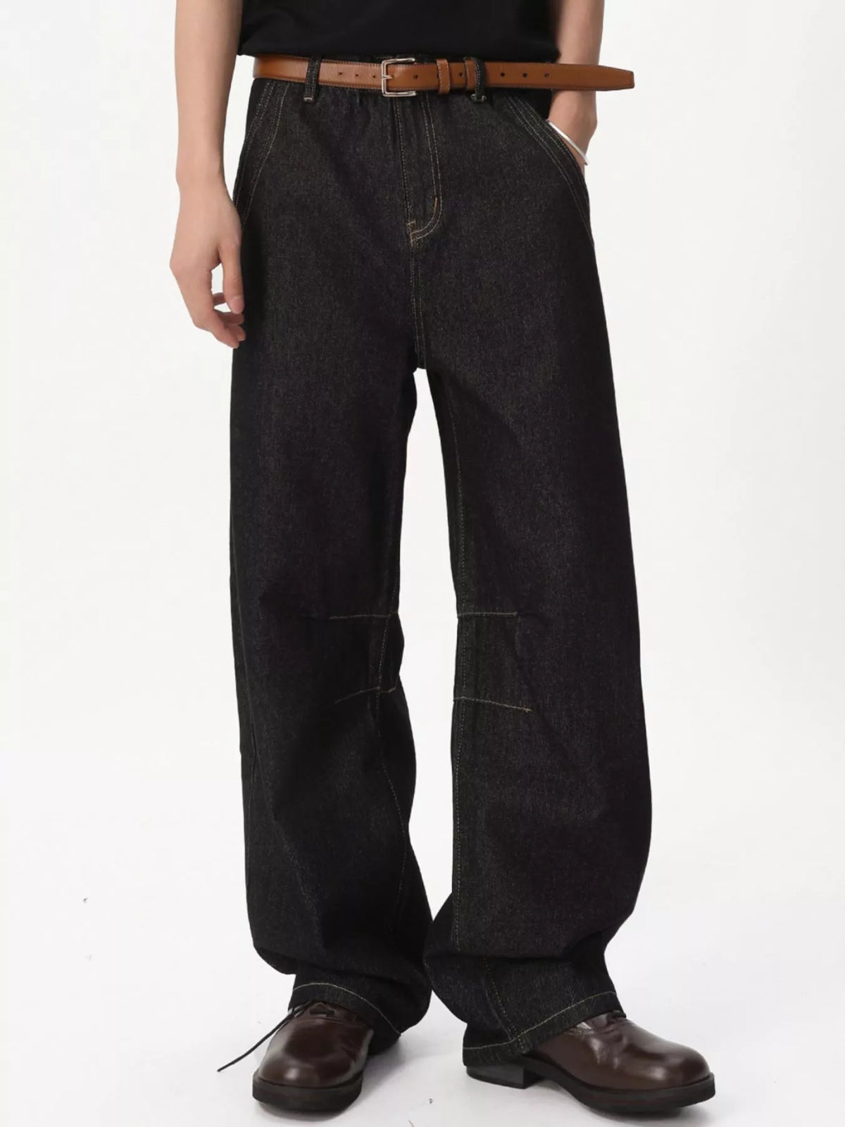 Men's Wide-Leg Jeans - Lilixa.store