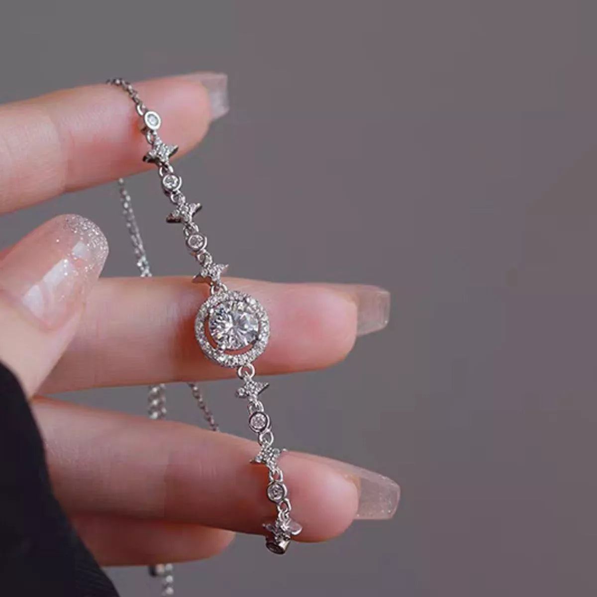 1 Carat Moissanite 925 Sterling Silver Bracelet - Lilixa.store