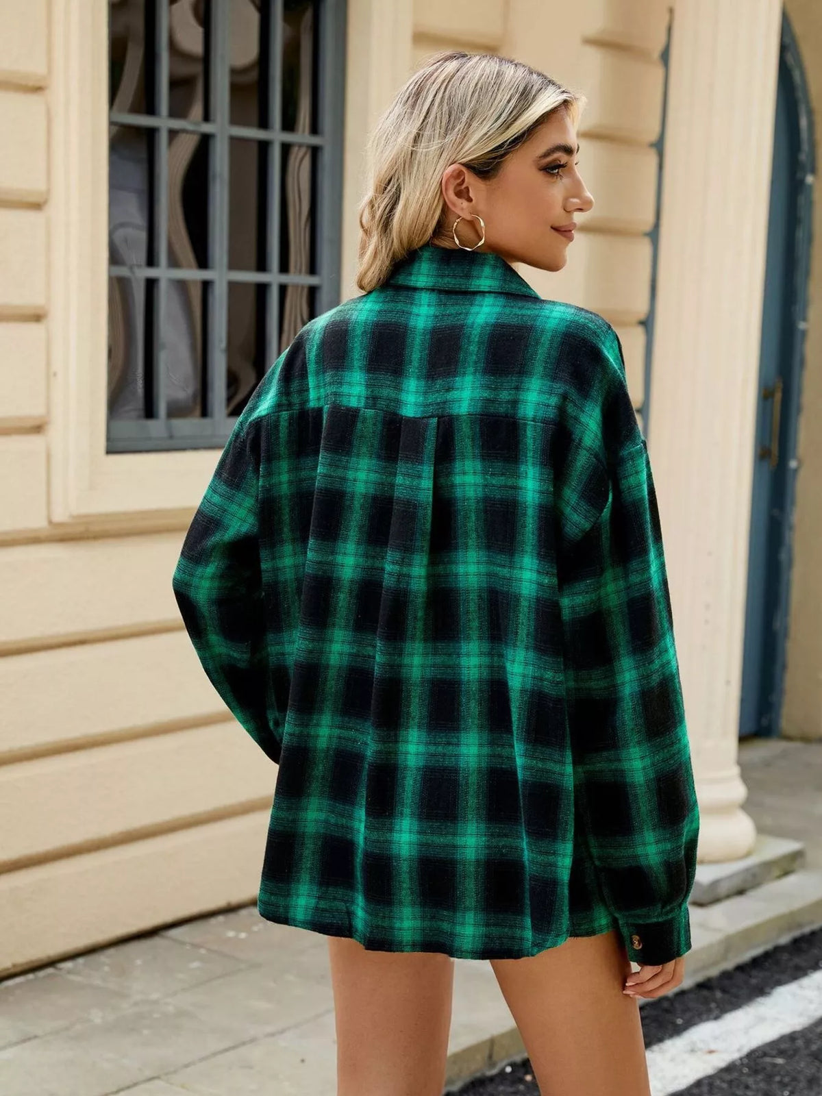 Plaid Button Up Shirt, view 20