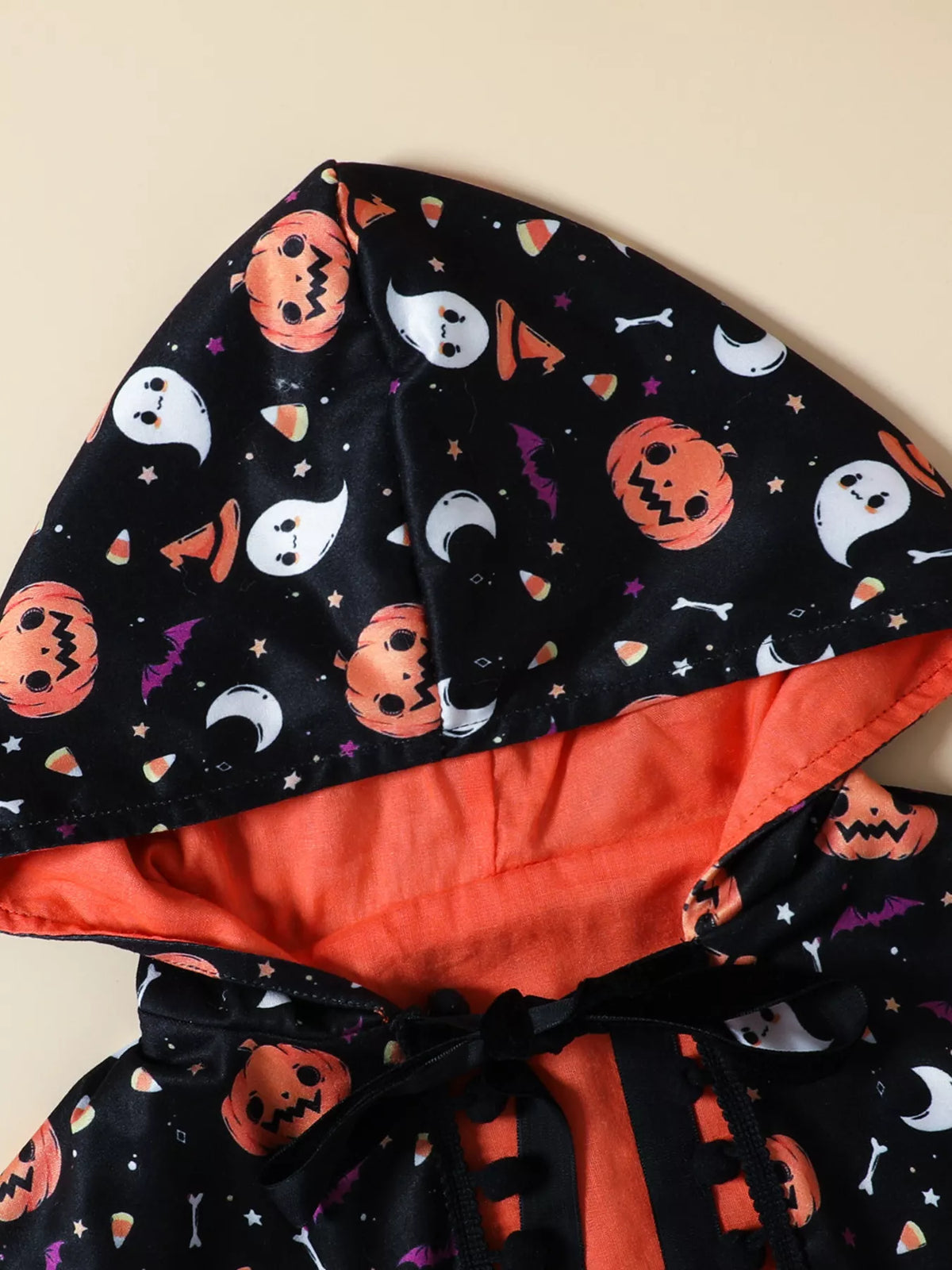Children's Halloween Ghost Dress and Hooded Cape Set - Lilixa.store