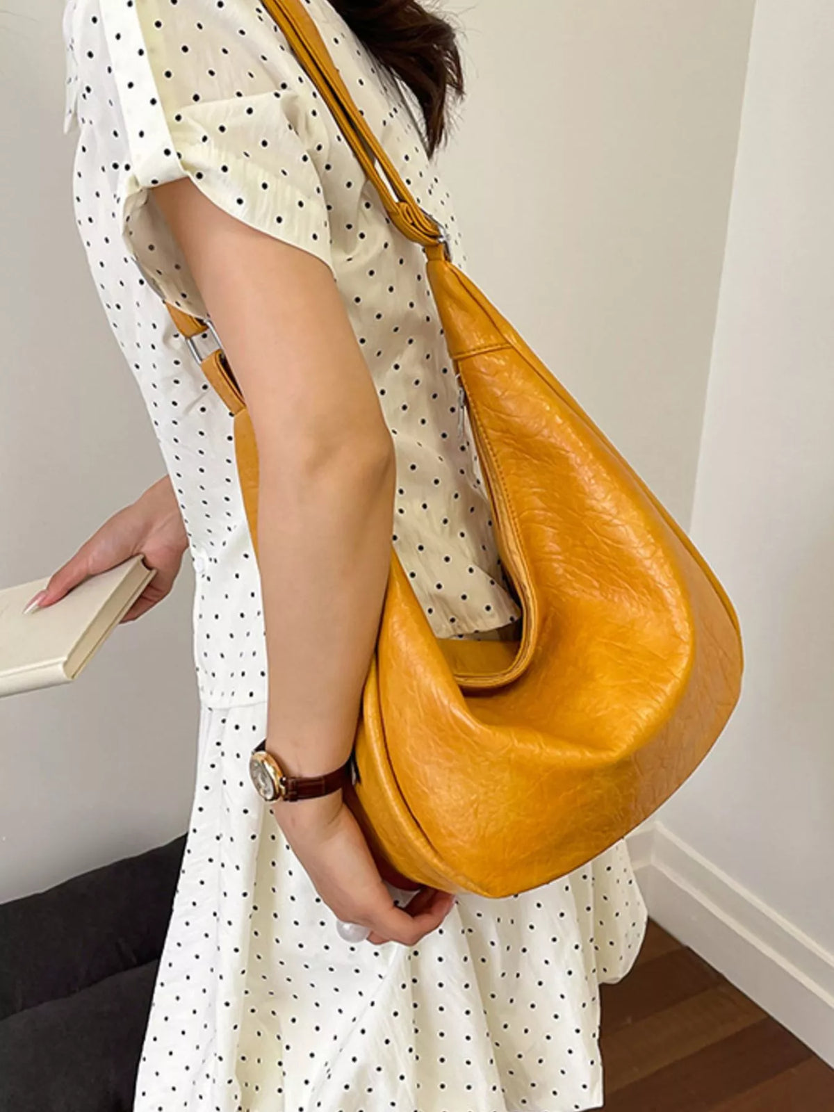 PU Leather Crossbody Bag