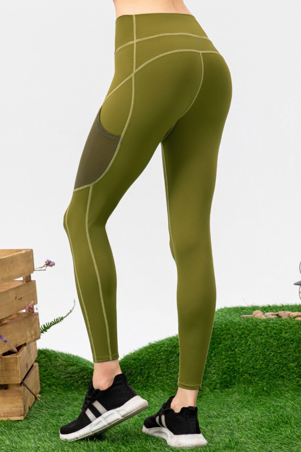 High Waist Slim Fit Long Sports Pants - Lilixa.store