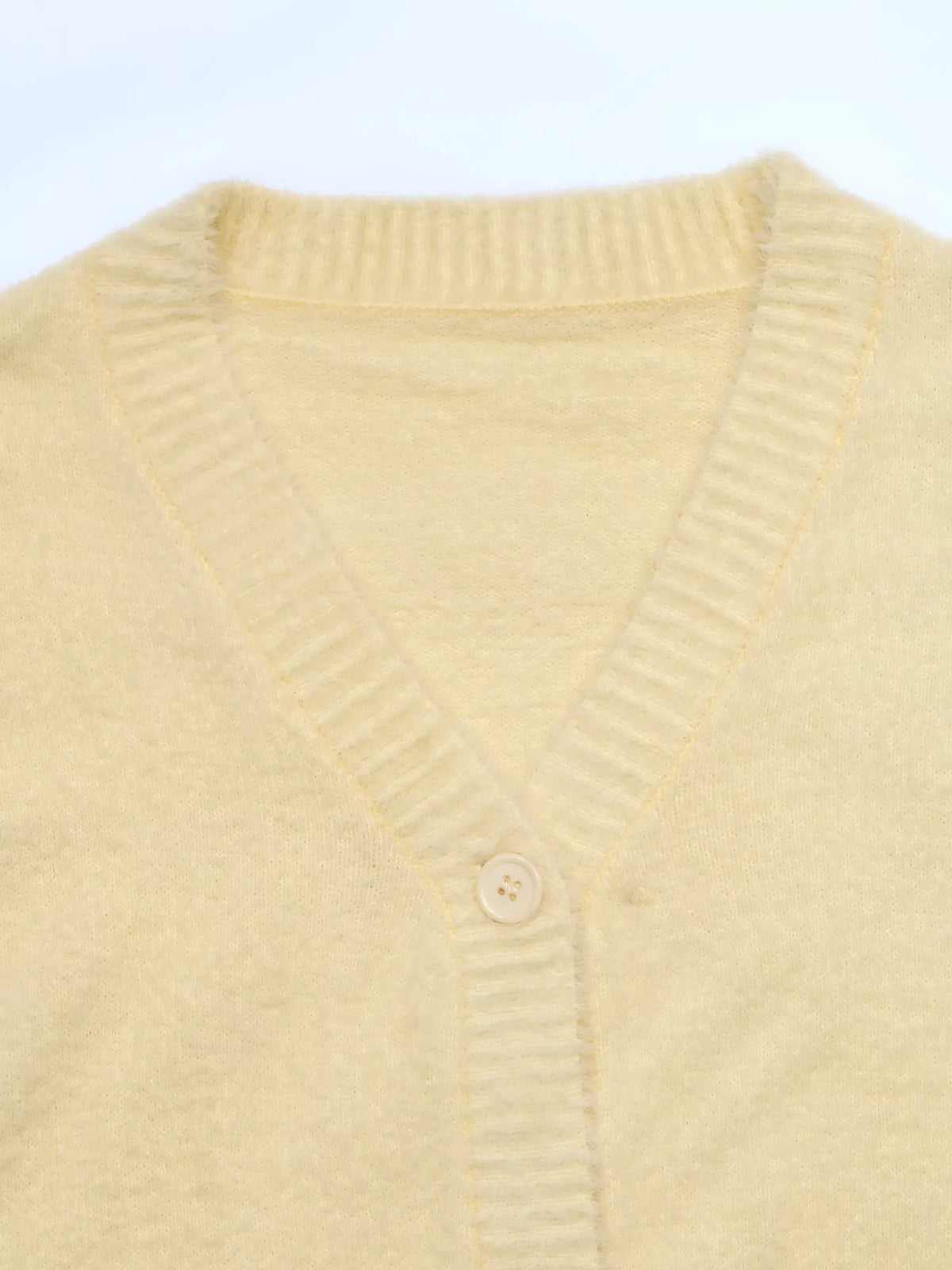 Button Up V-Neck Cardigan - Lilixa.store