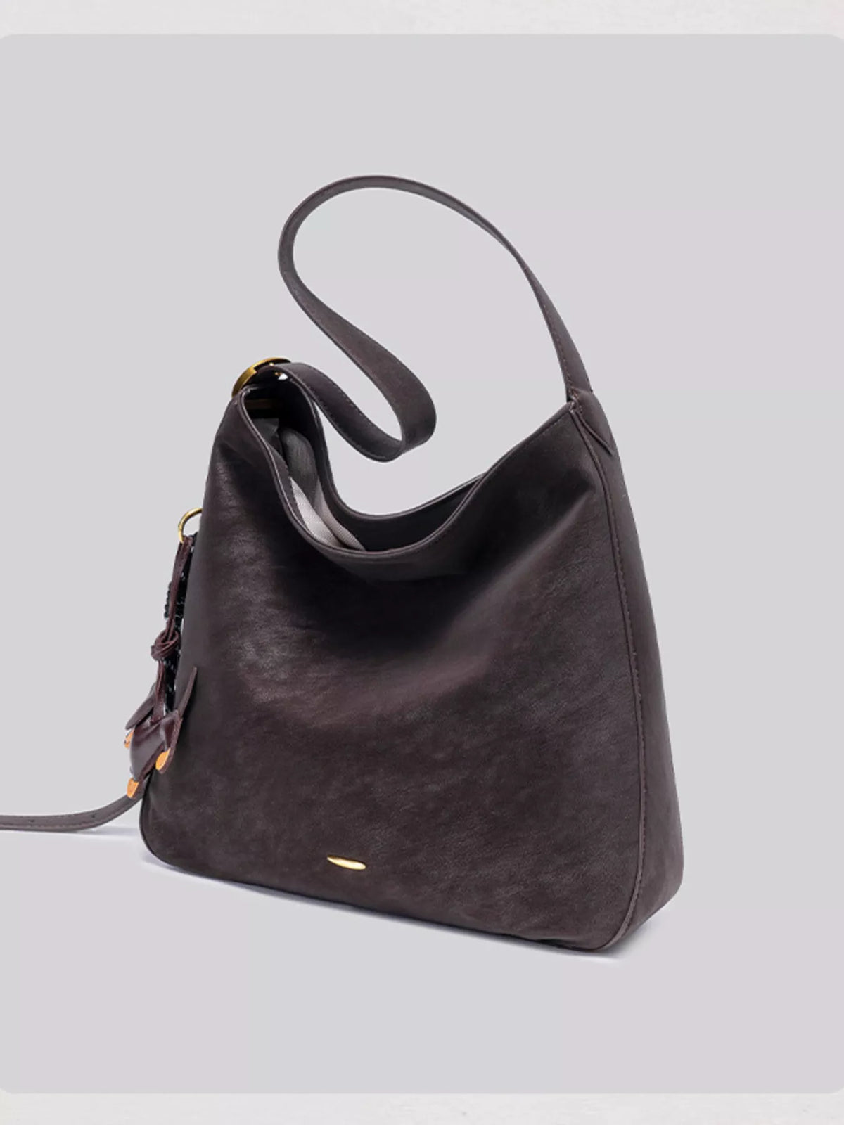 Soft Touch Hobo Shoulder Bag