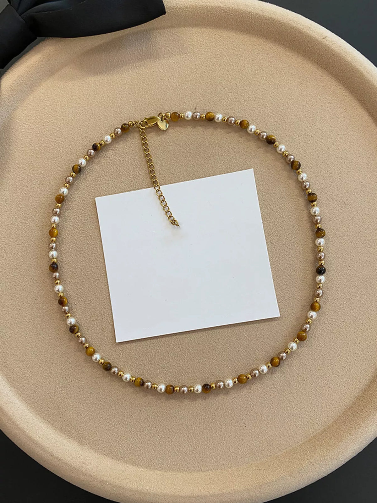 Tiger Eye Adjustable Necklace - Lilixa.store