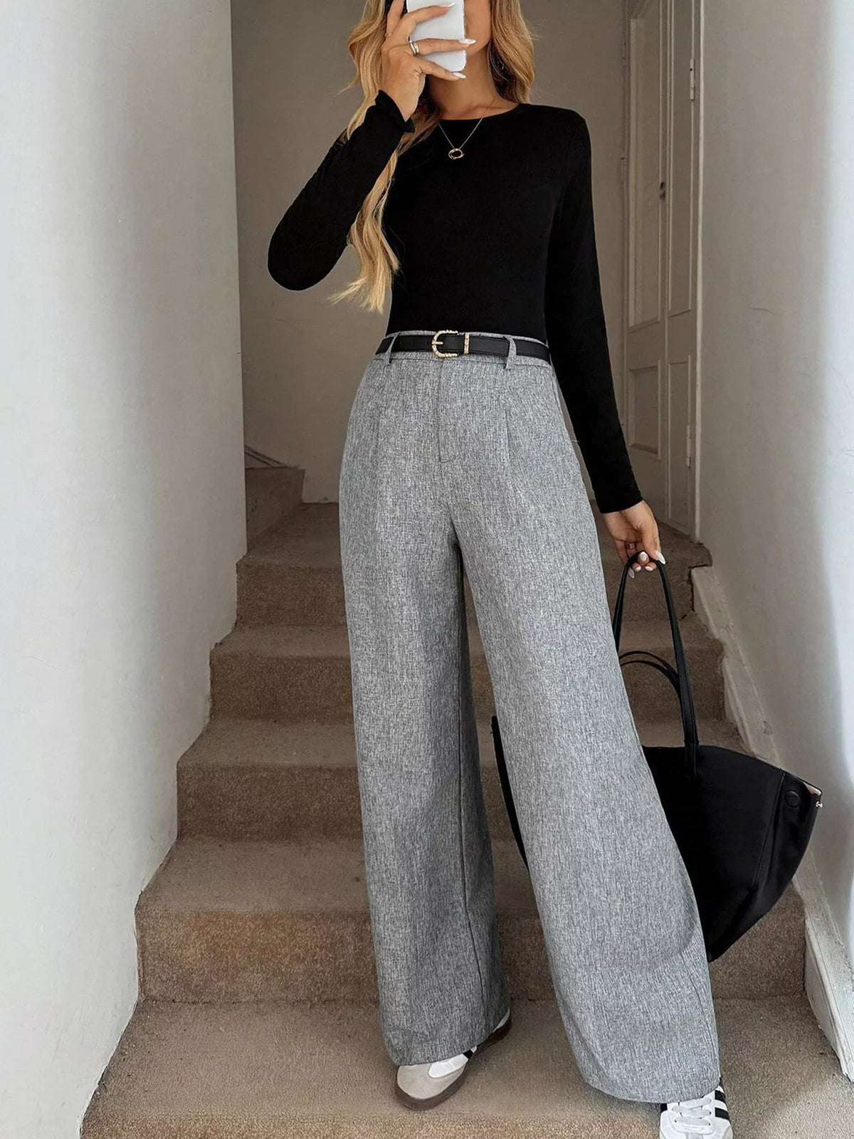 Wide-Leg Pants - Lilixa.store