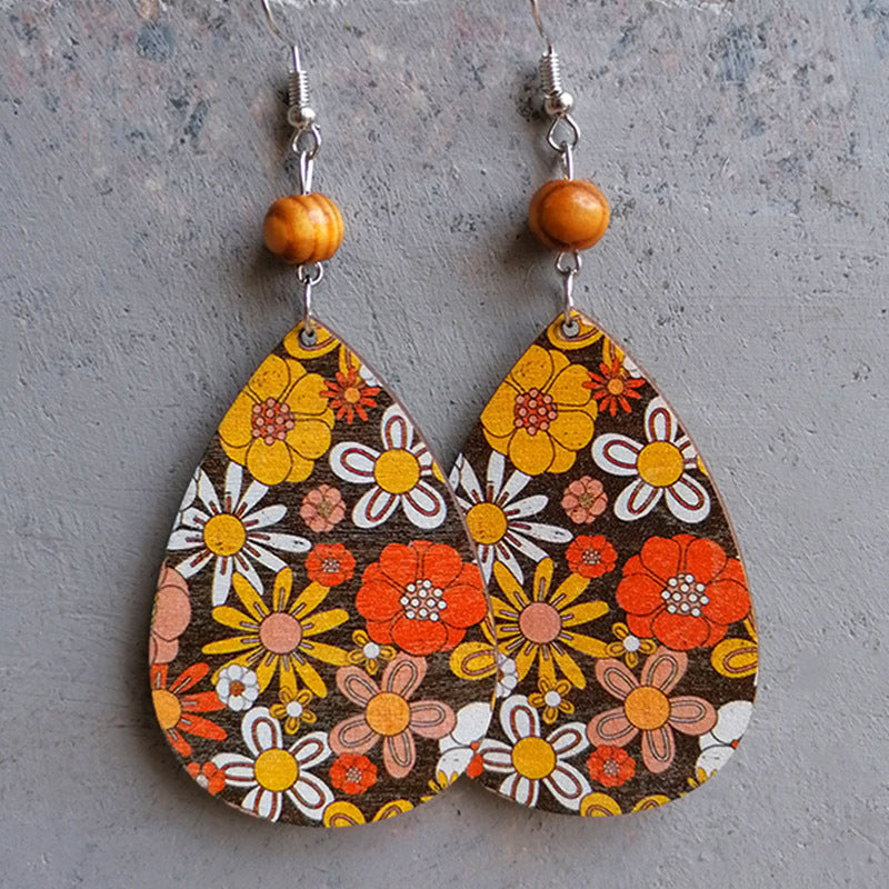 Teardrop Drop Earrings - Lilixa.store
