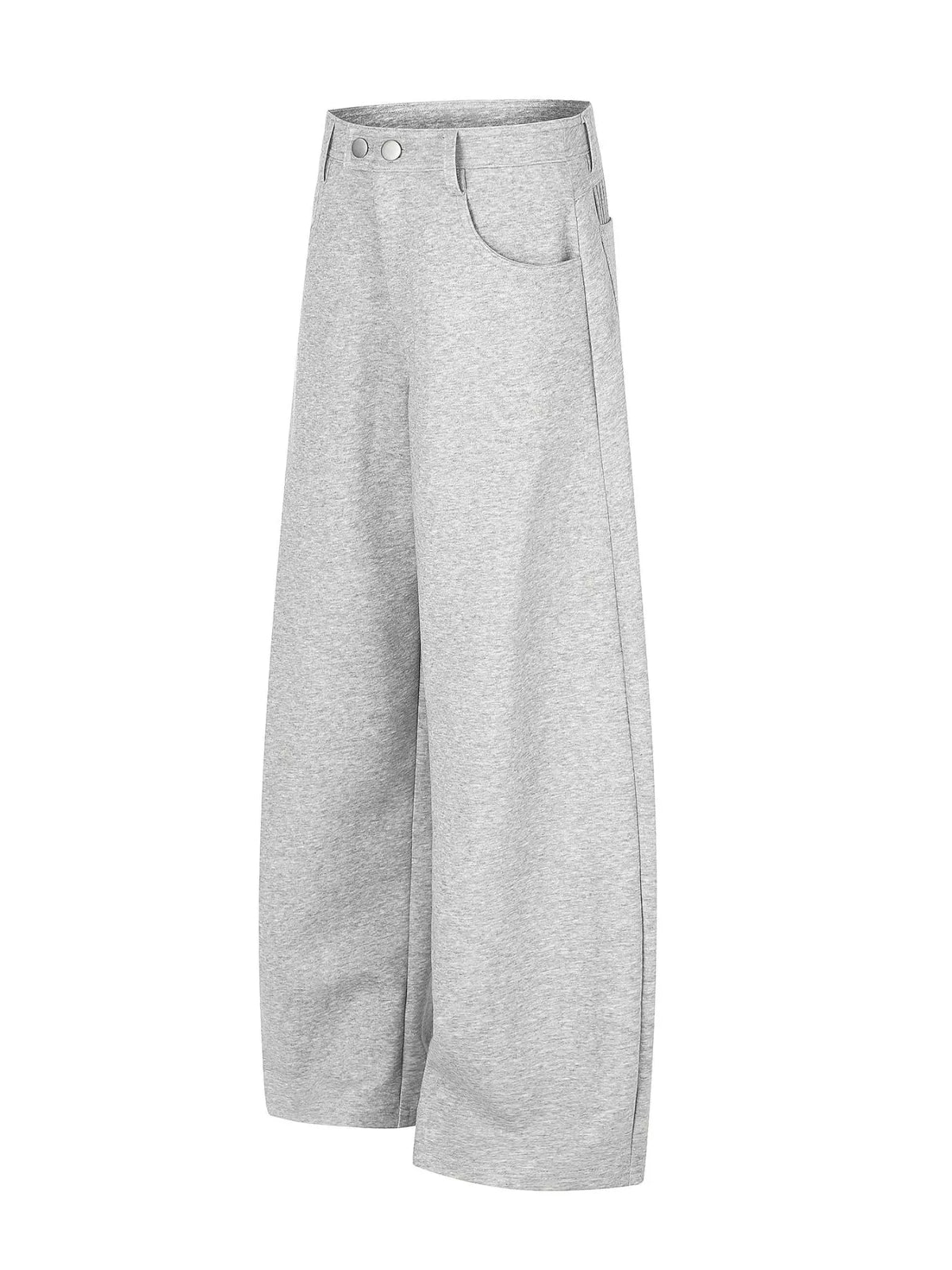 Men's High-Waisted Wide-Leg Pants