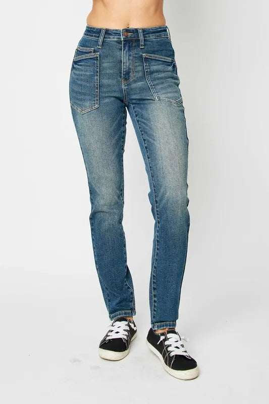 Judy Blue Full Size High Waist Skinny Jeans - Lilixa.store