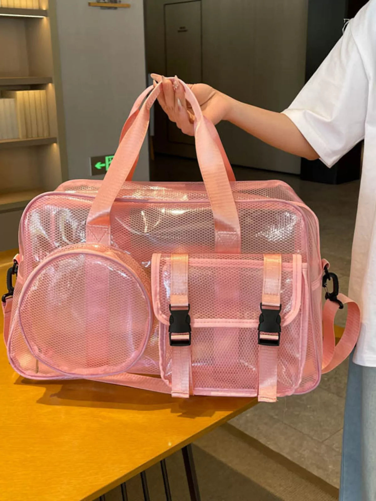 Multiple Pockets PVC Travel Bag - Lilixa.store