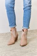 East Lion Corp Rhinestone Ankle Cowgirl Booties - Lilixa.store
