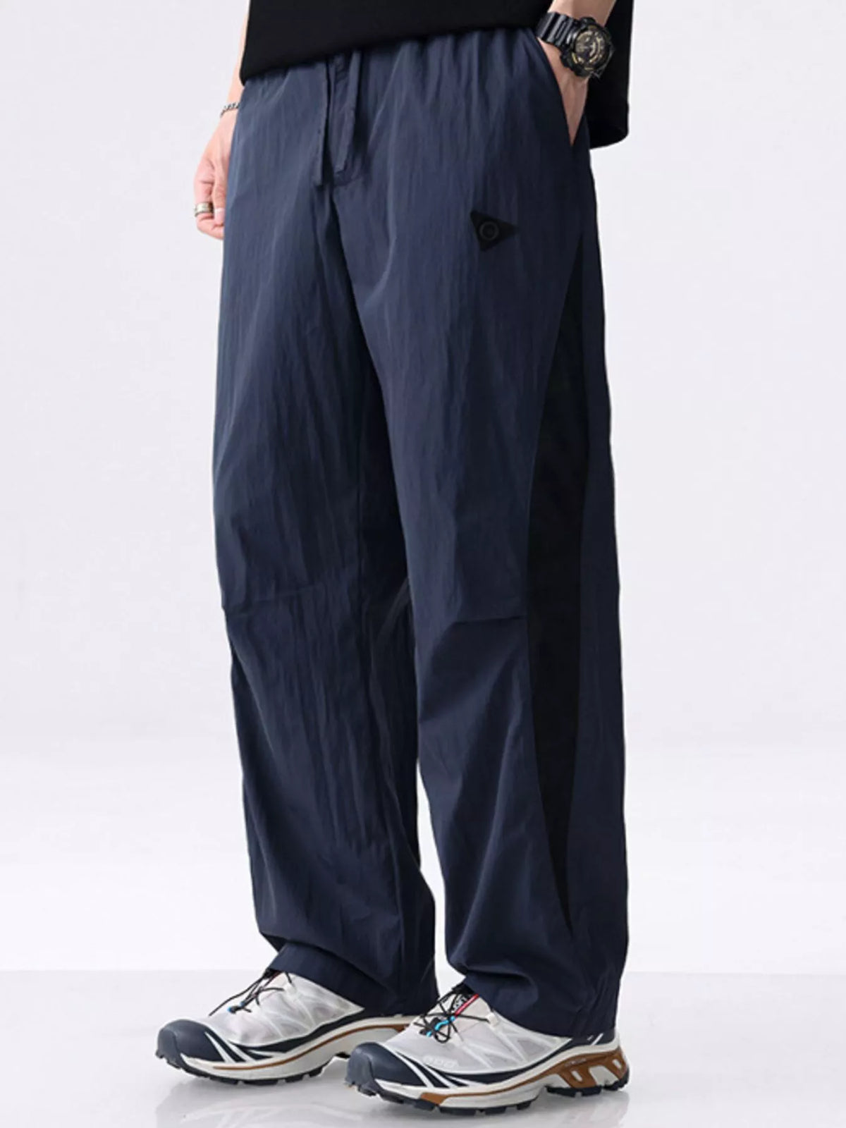 Men's Plus Size Wide Leg Pants, view 5