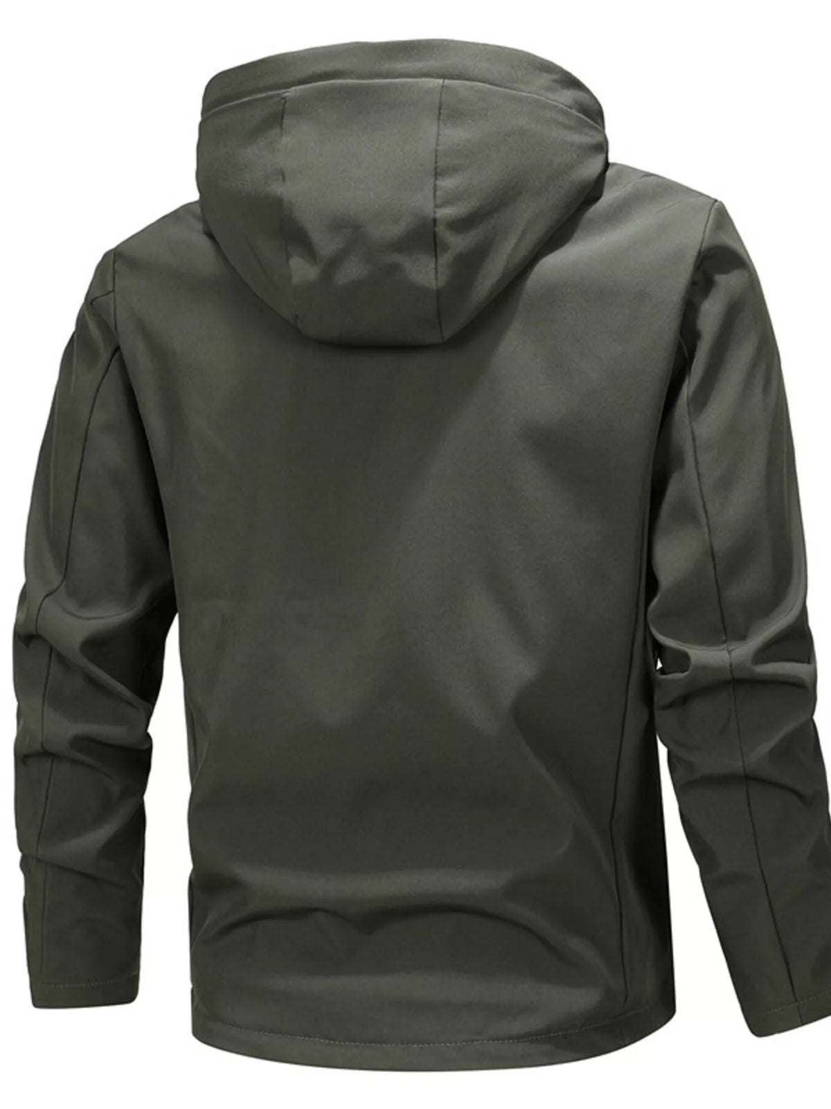 Men's Plus Size Hooded Windproof Casual Jacket - Lilixa.store