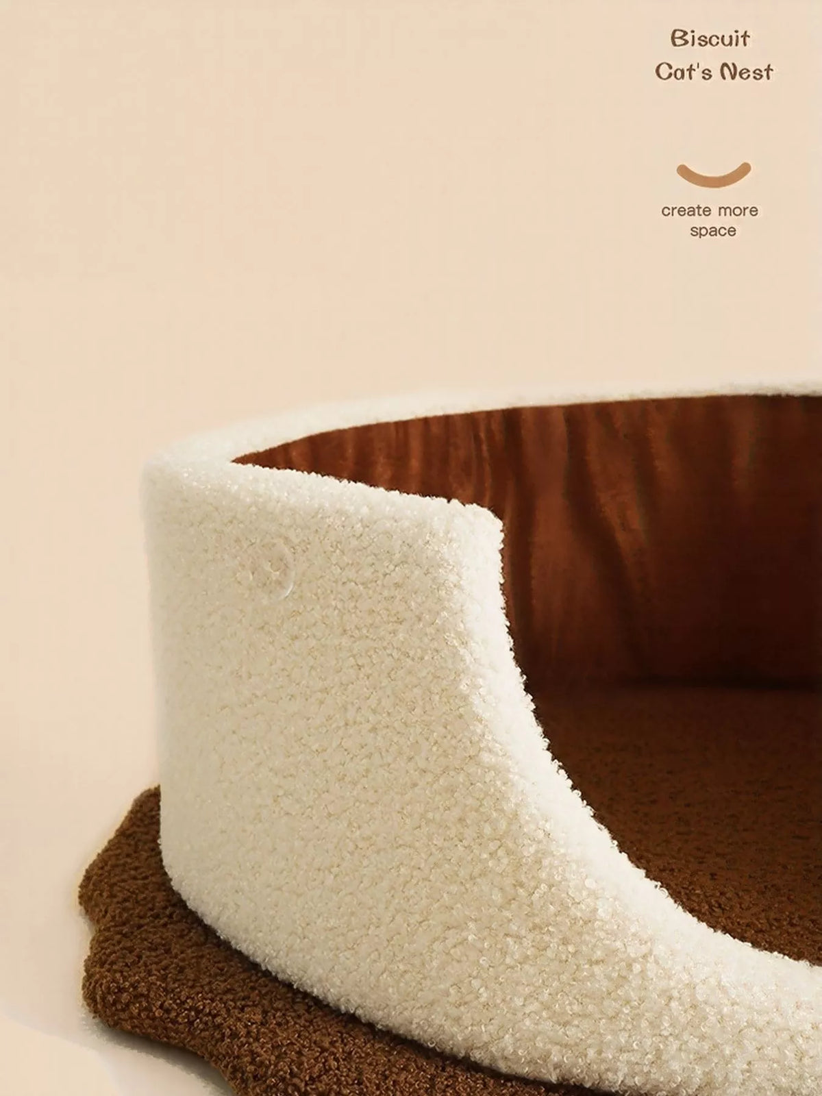 Biscuit Style Pet Nest - Lilixa.store