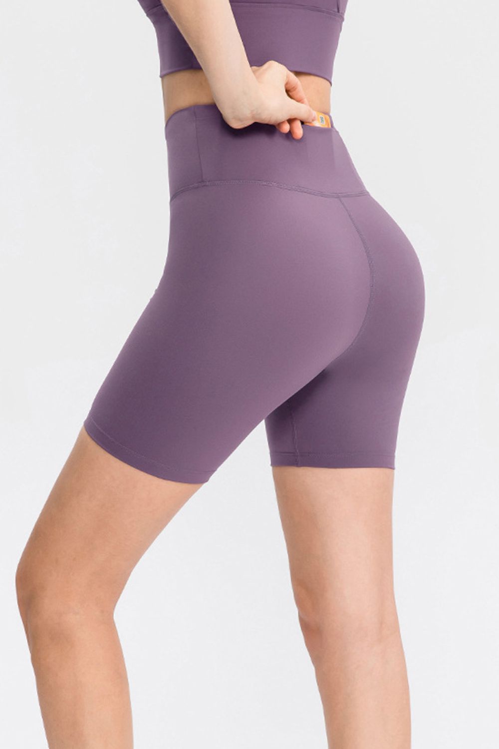 Wide Waistband Sports Shorts - Lilixa.store