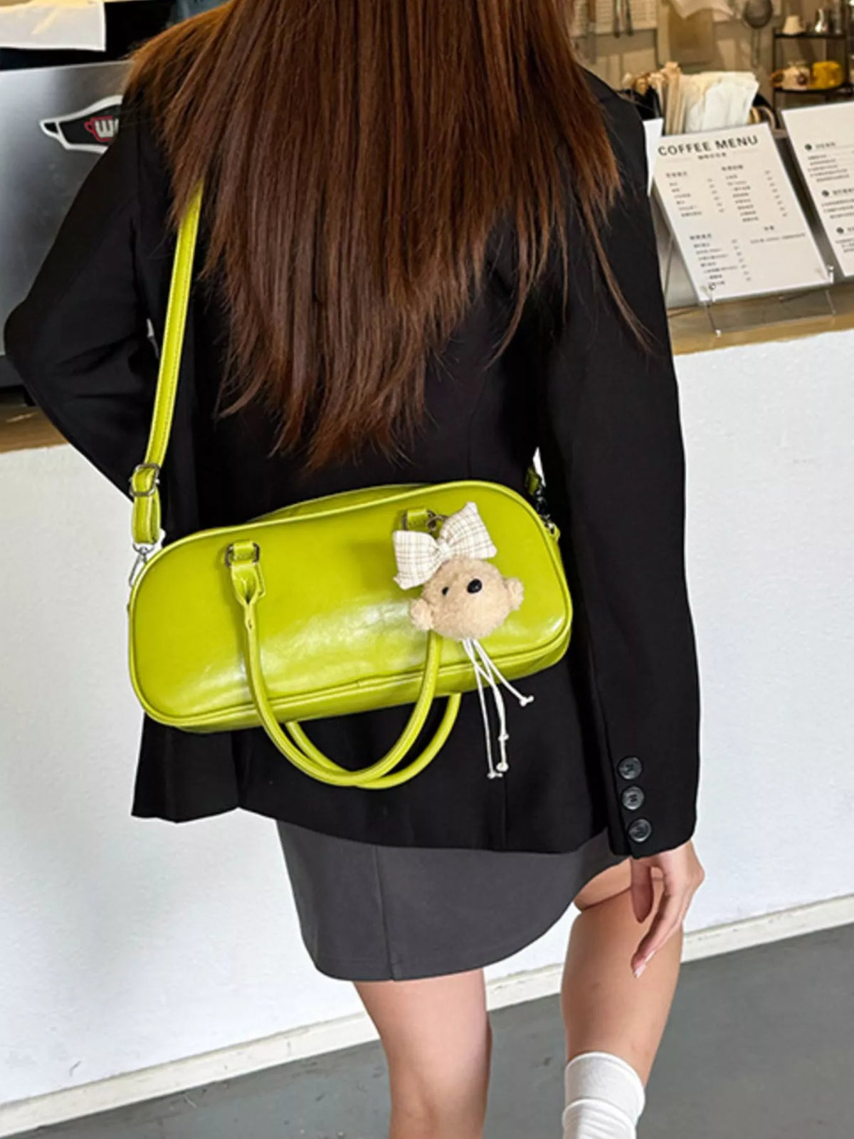 PU Leather Crossbody Bag