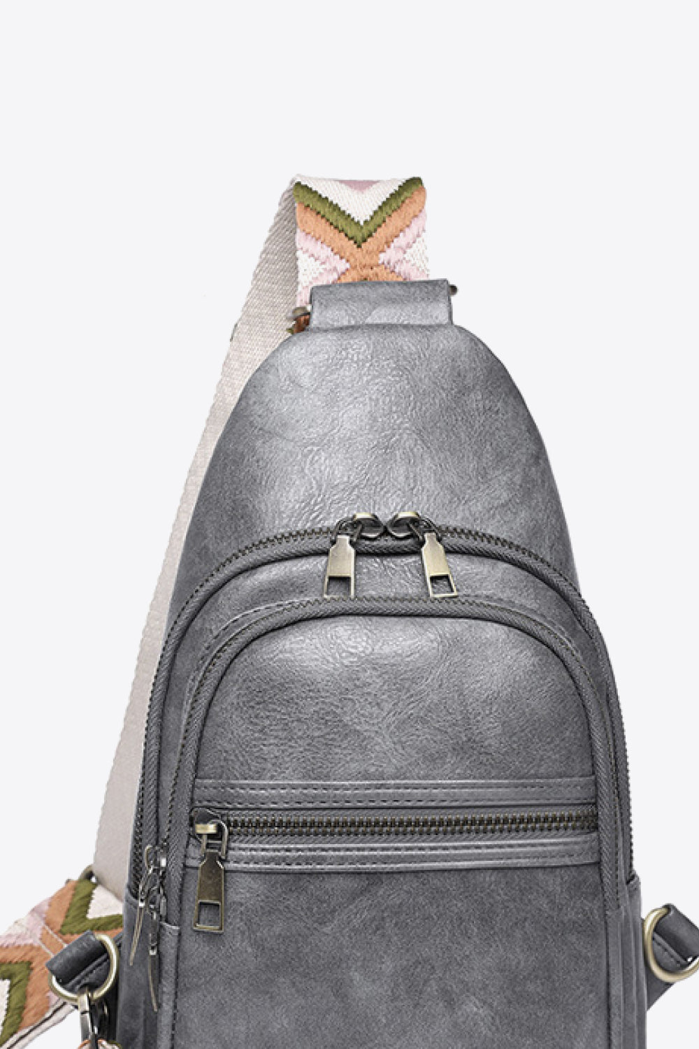 Adored It's Your Time PU Leather Sling Bag - Lilixa.store