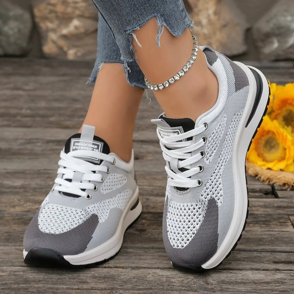 Lace Up Platform Athletic - Lilixa.store