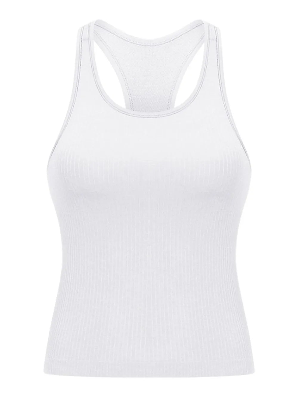 Millennia Round Neck Racerback Active Tank - Lilixa.store