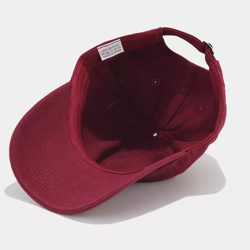 Adjustable Cotton Baseball Cap - Lilixa.store