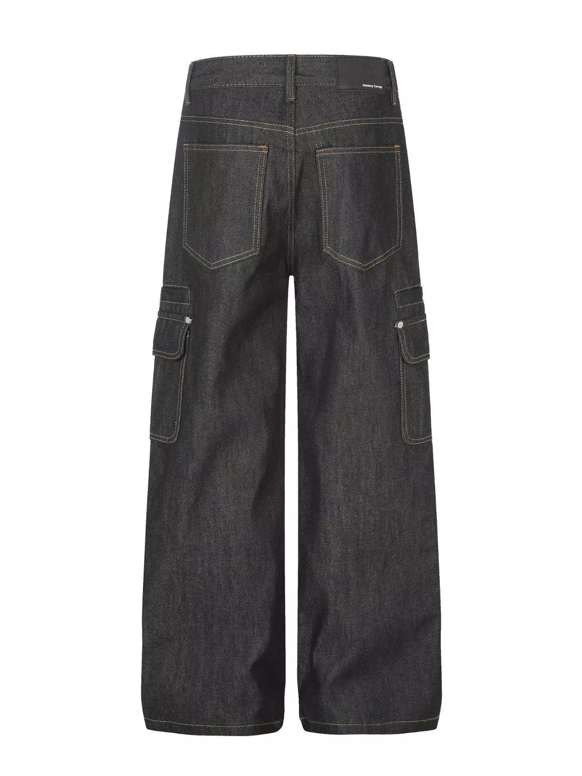Men's High-Waisted Wide-Leg Jeans - Lilixa.store
