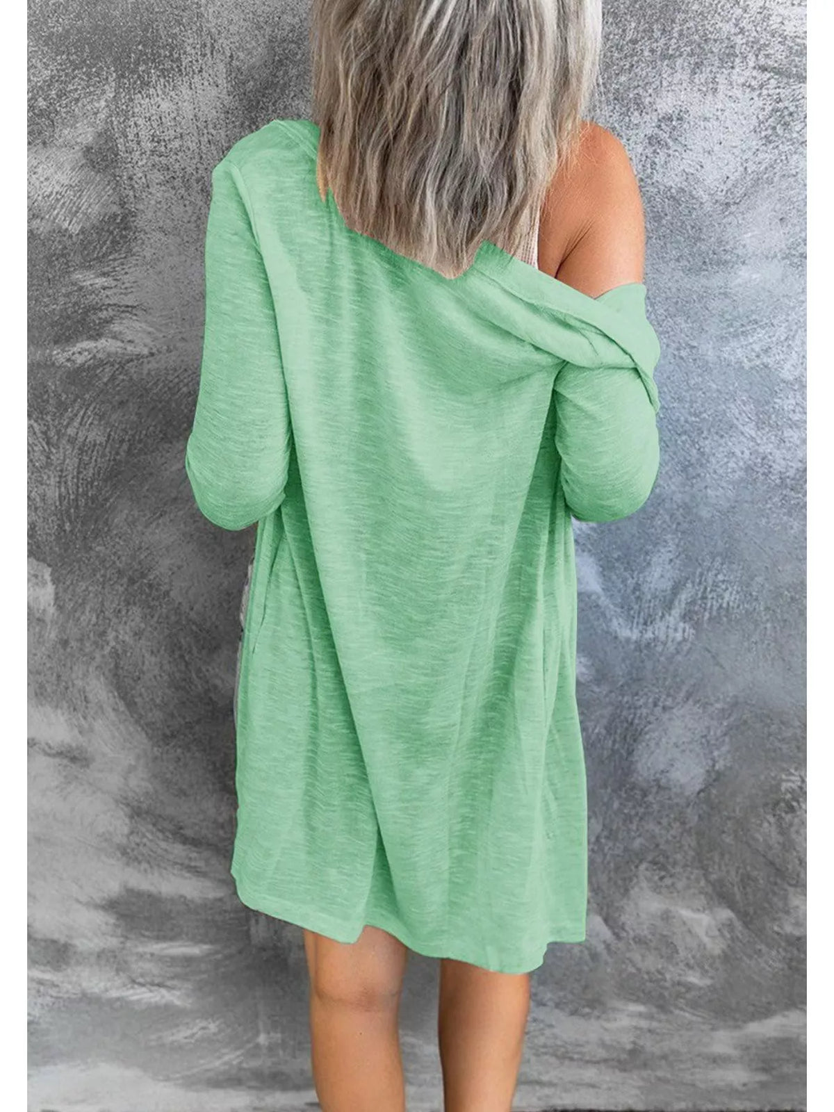 Full Size Lightweight Button-Up Cardigan Plus Size - Lilixa.store