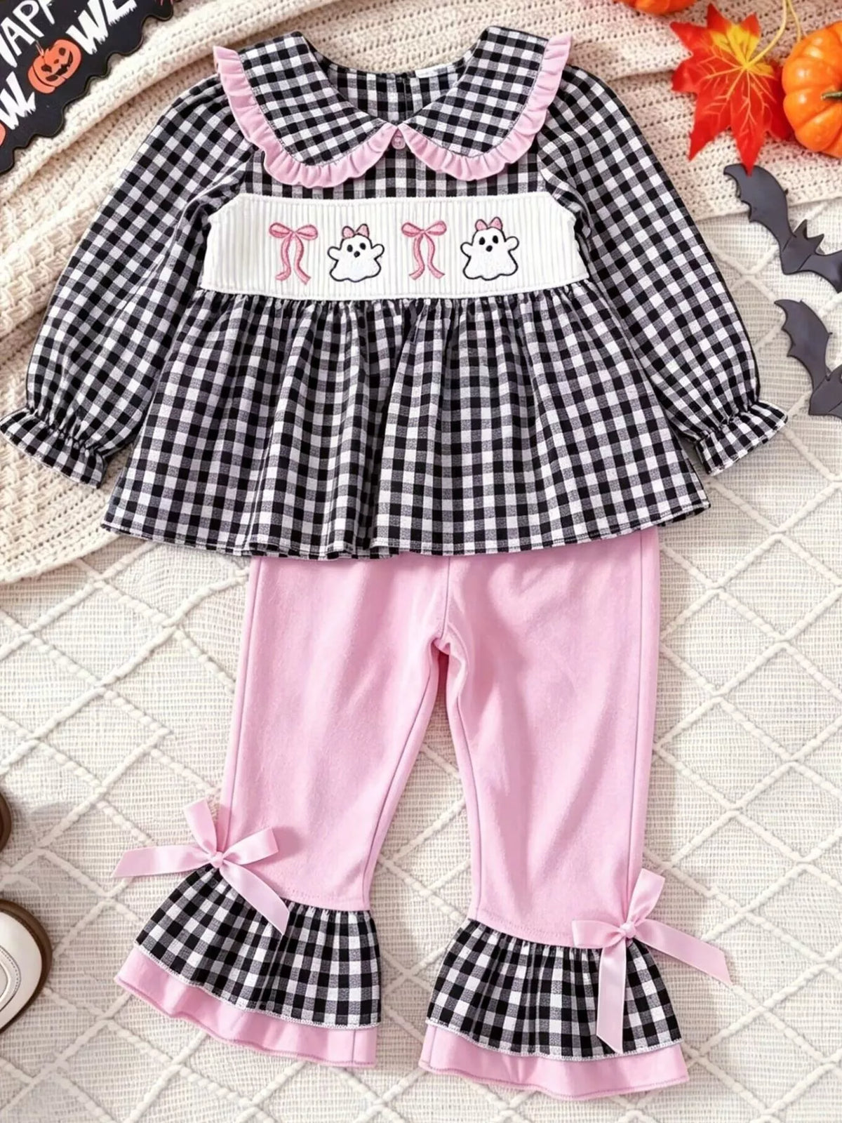 Children's Ghost Long Sleeve Top and Pants Set - Lilixa.store