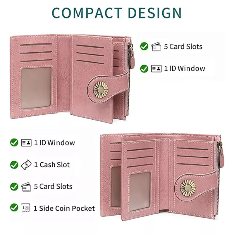Leather Bifold Wallet - Lilixa.store
