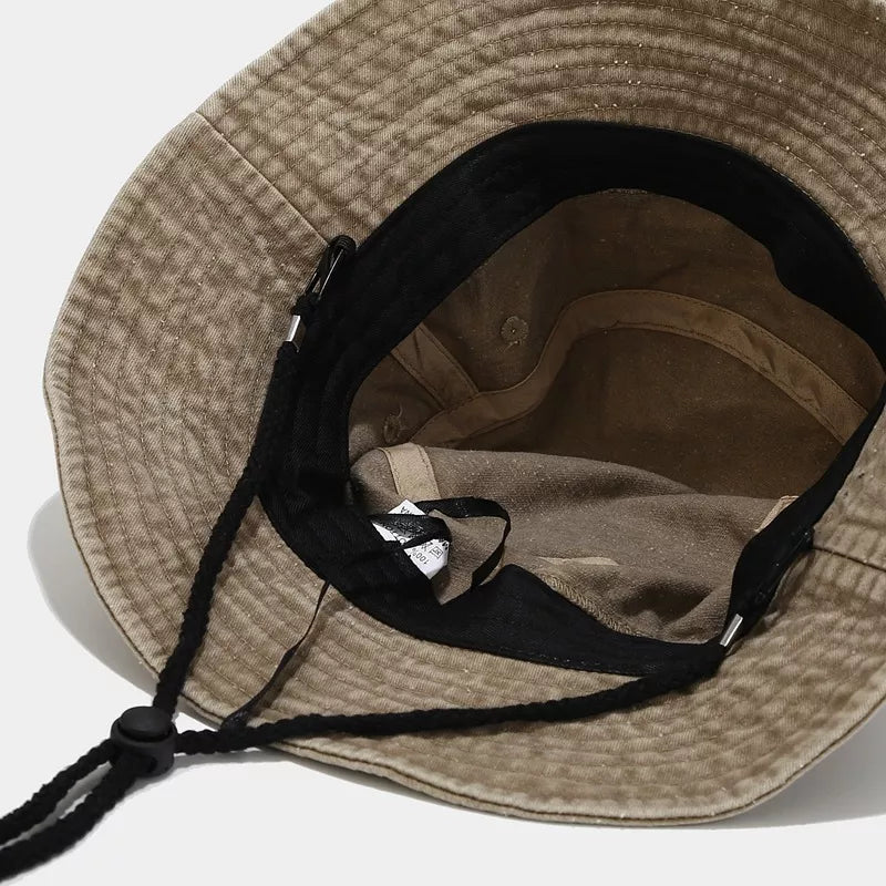 Wide Brim Bucket Hat - Lilixa.store