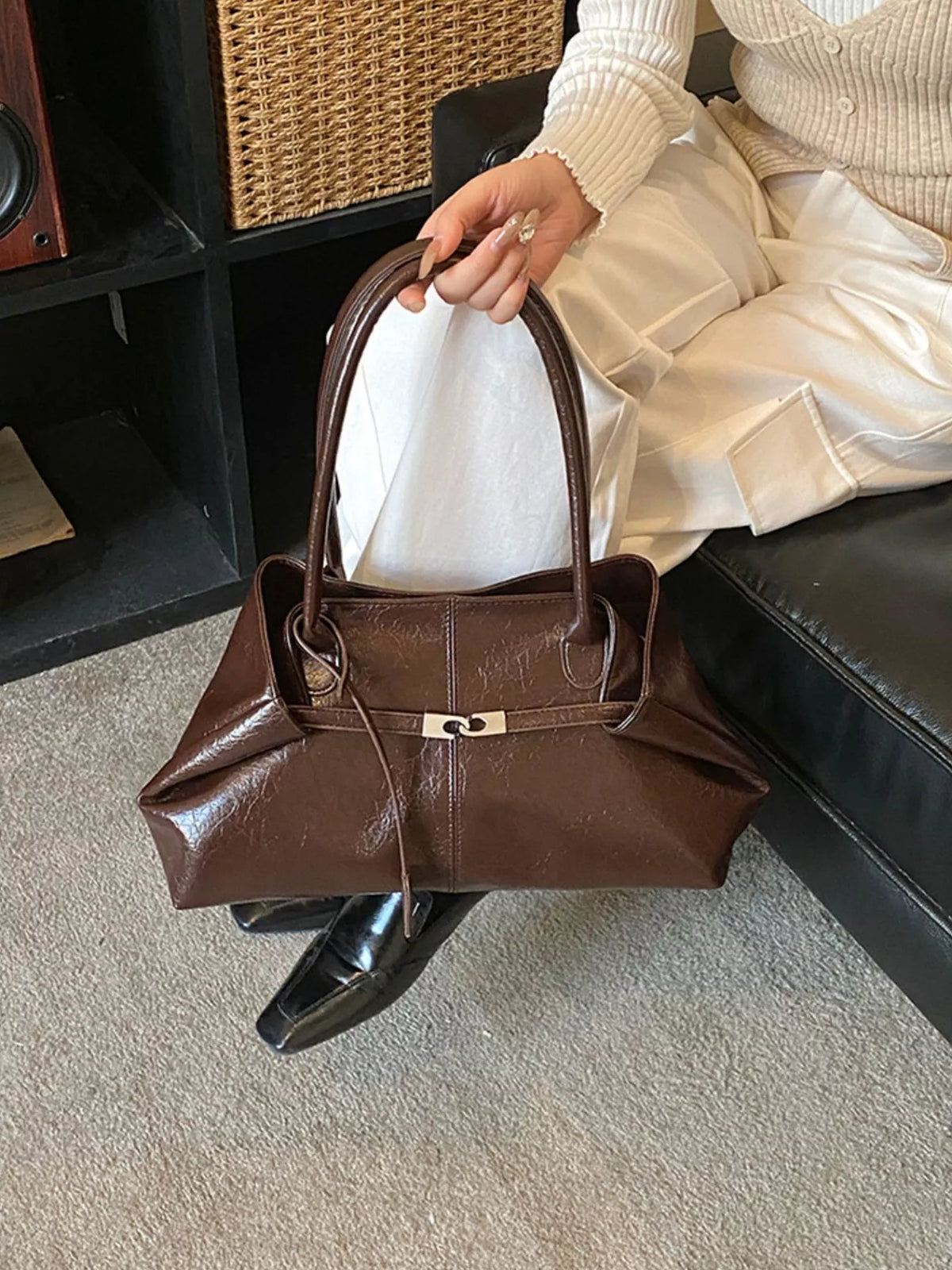 PU Leather Shoulder Bag - Lilixa.store