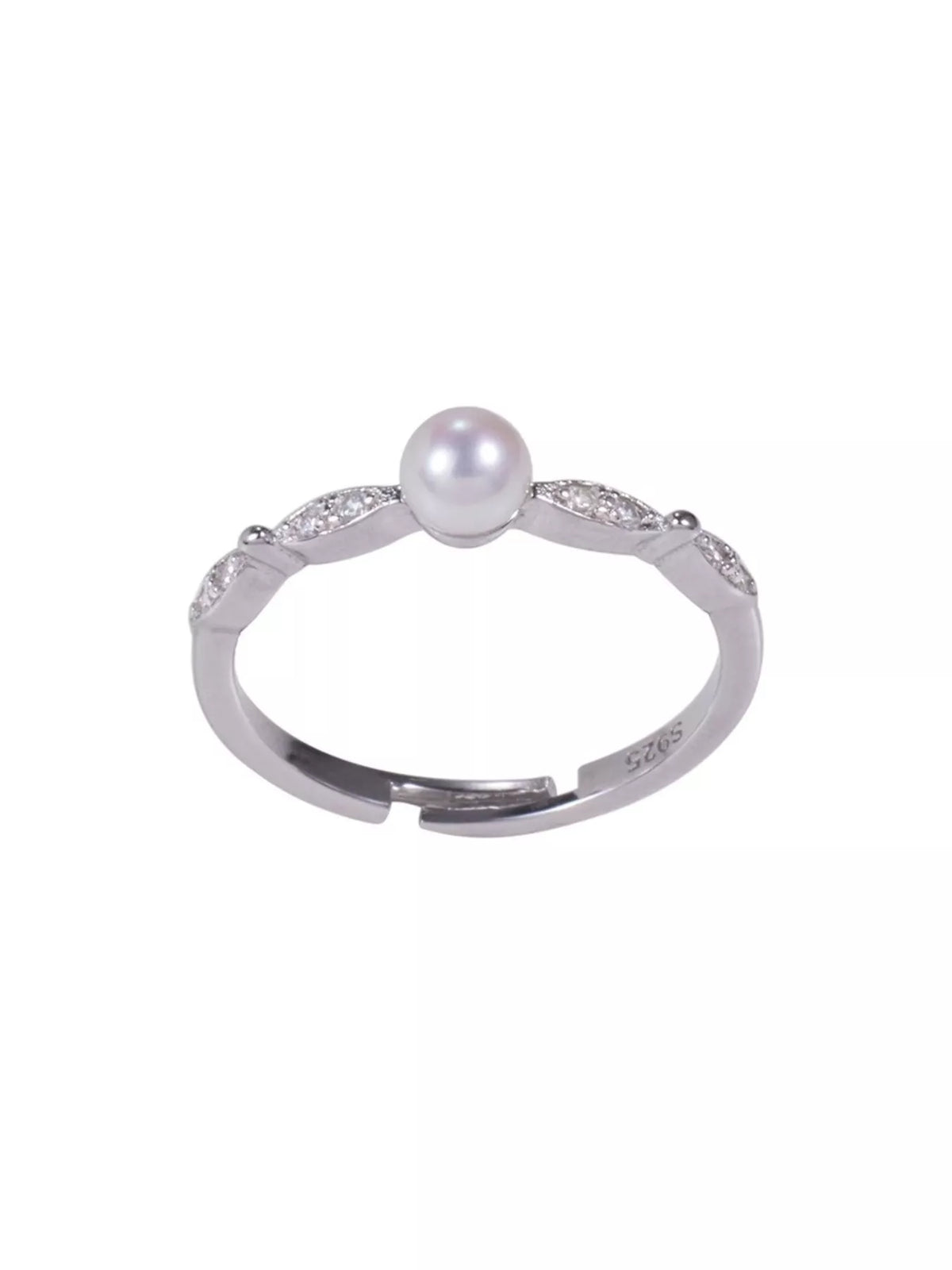 925 Sterling Silver Pearl Ring - Lilixa.store