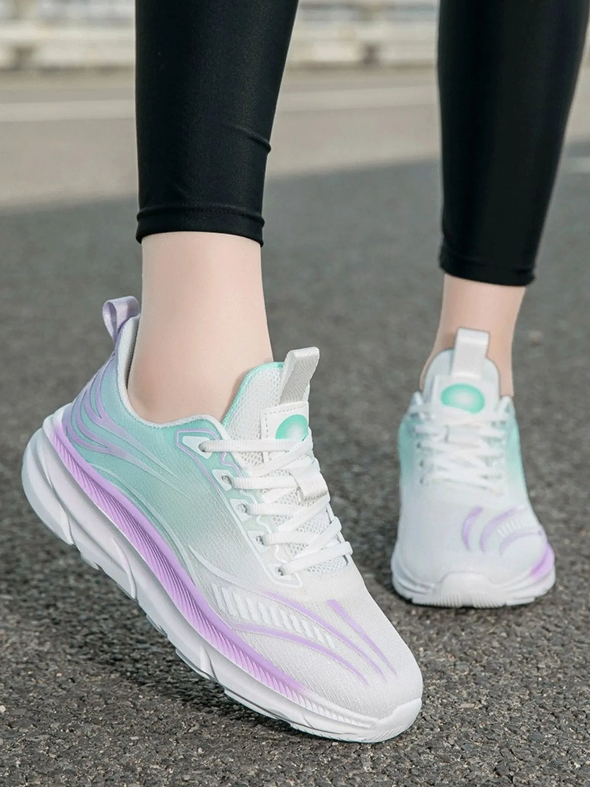 Gradient Colorful Breathable Athletic - Lilixa.store