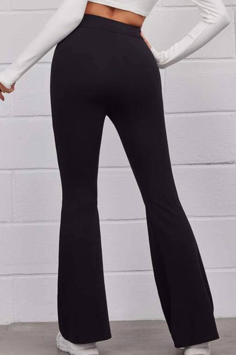 Pull On Flared Pants - Lilixa.store
