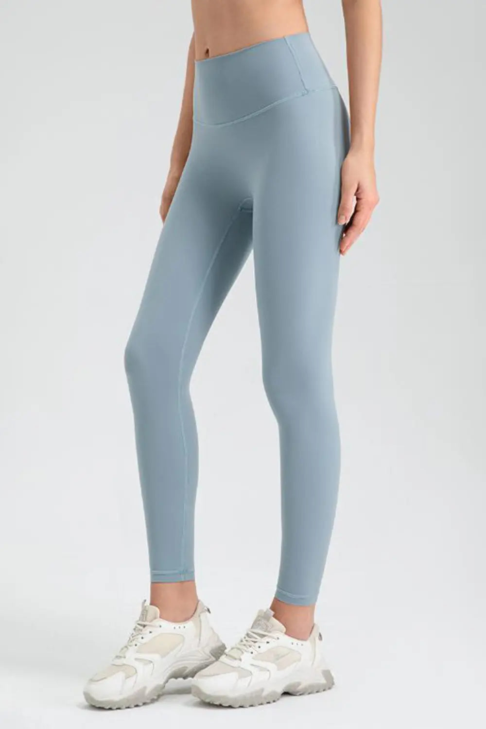 Wide Waistband Sport Leggings - Lilixa.store