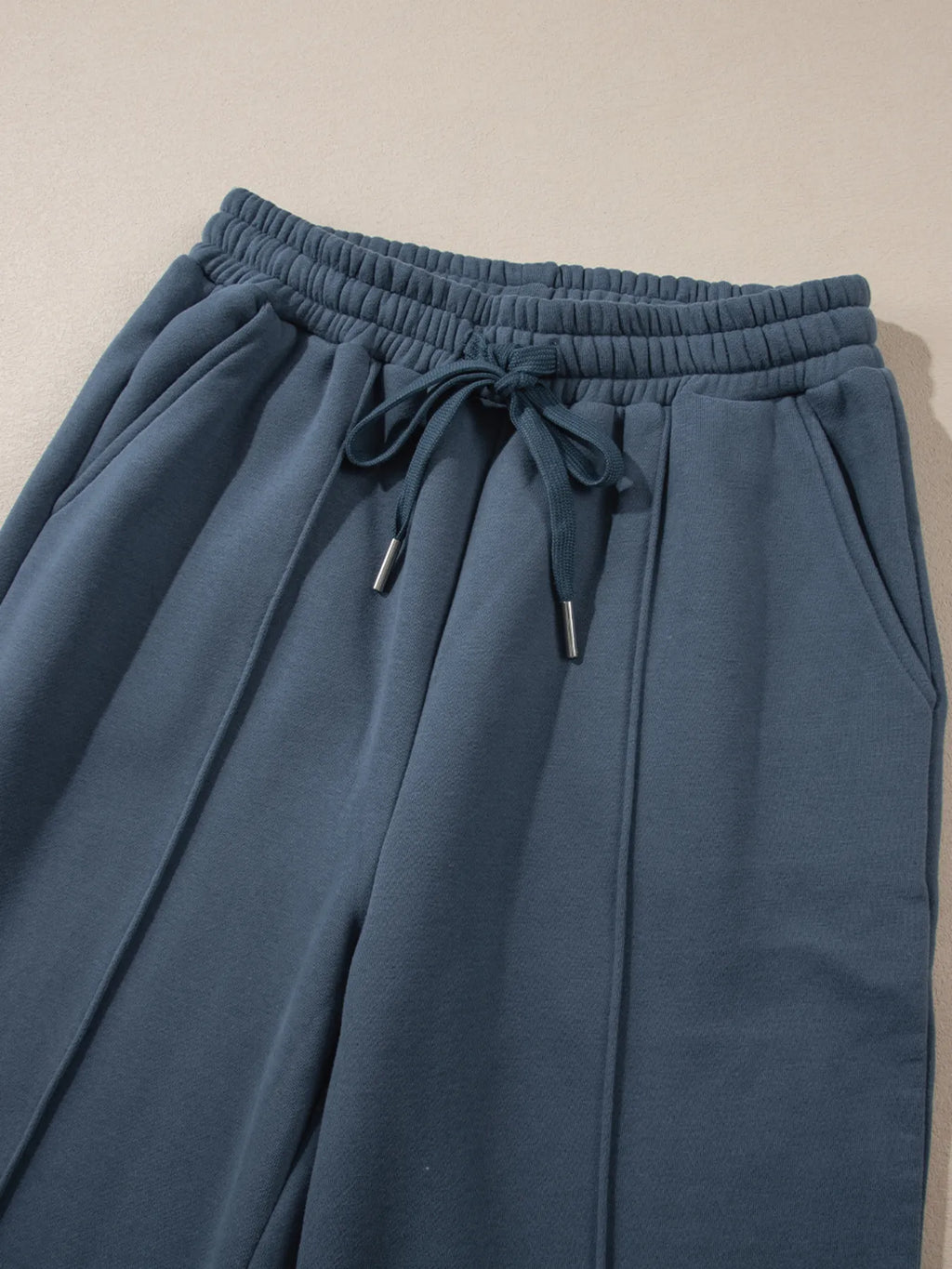 Collared Sweatshirt and High Waist Pants Active Set - Lilixa.store