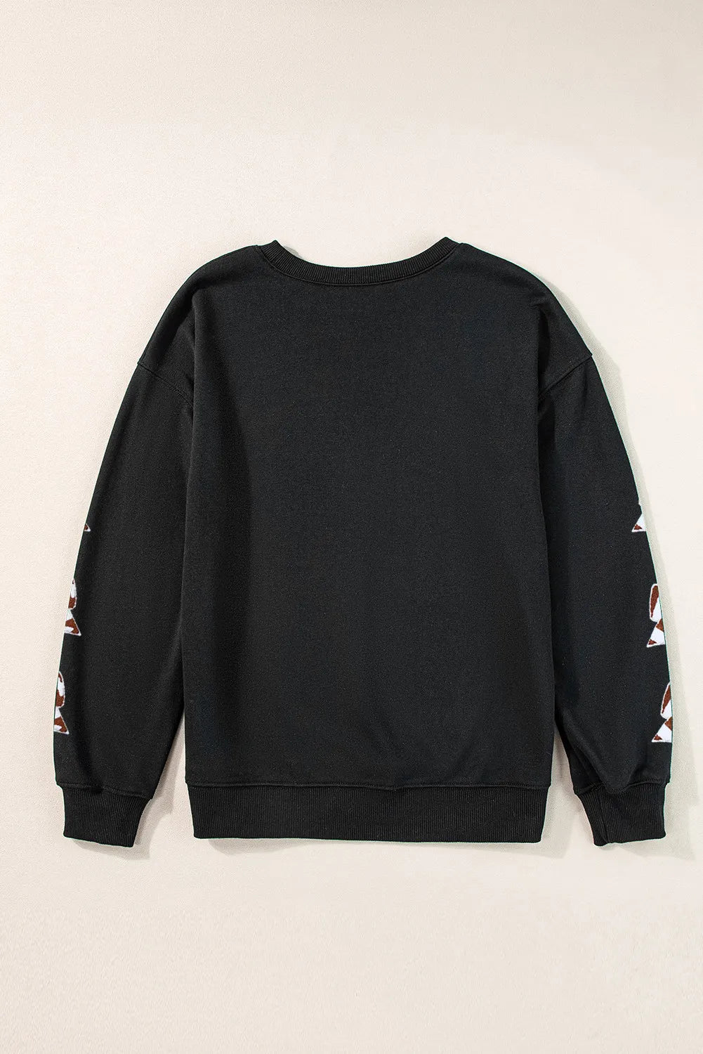 Letter Graphic Bow Long Sleeve Sweatshirt - Lilixa.store