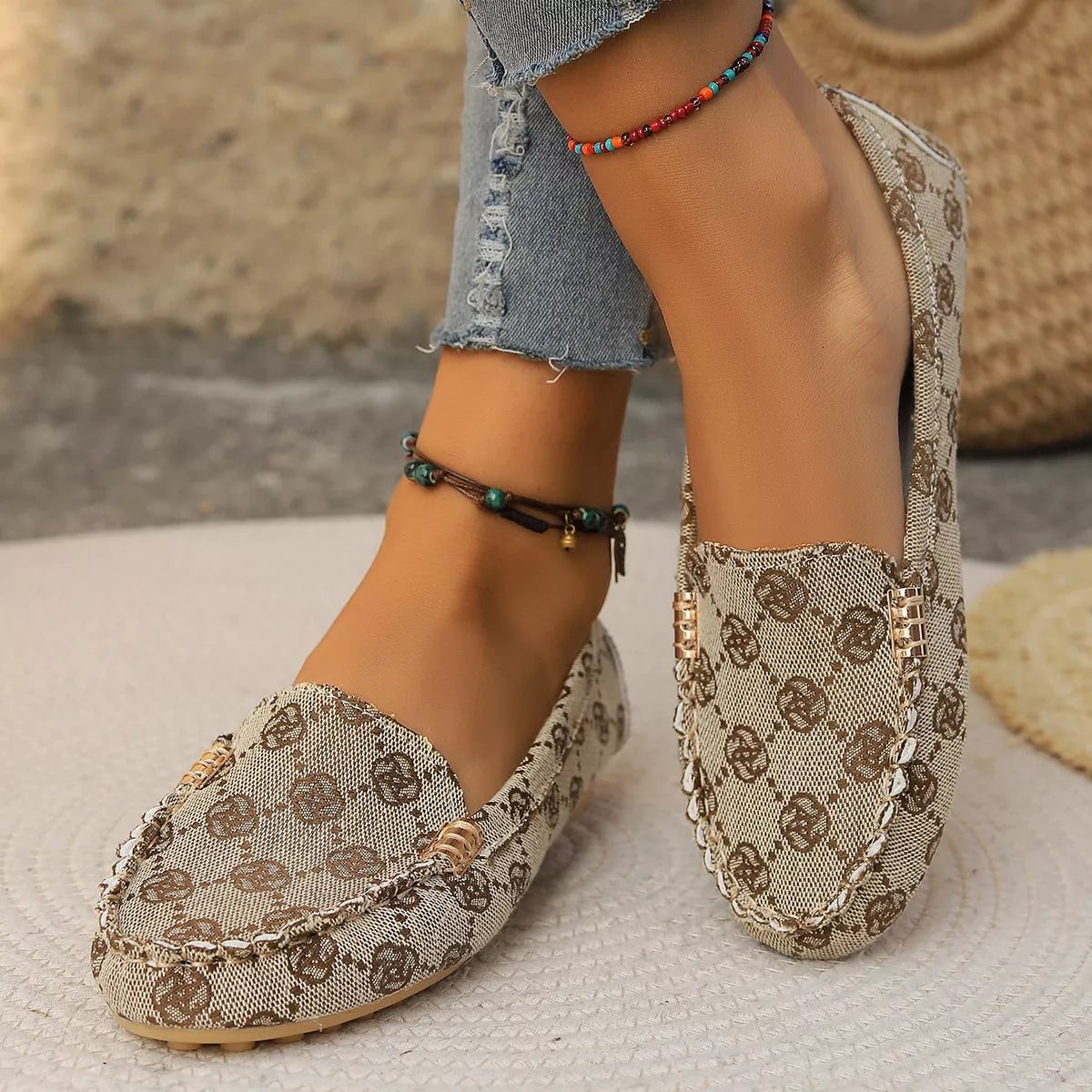 Round Toe Slip-Ons - Lilixa.store