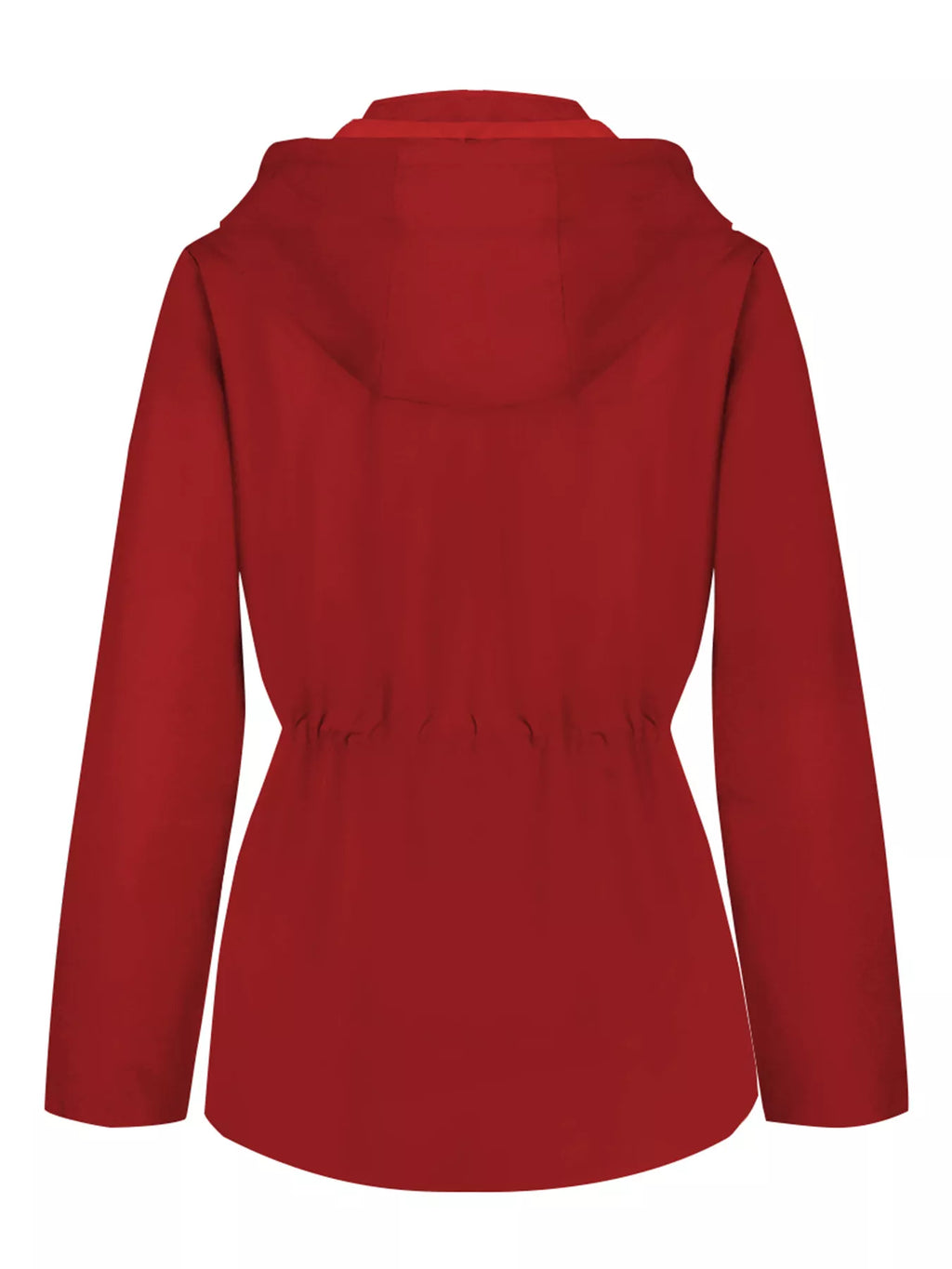 Zip Up Waterproof Hooded Outerwear - Lilixa.store